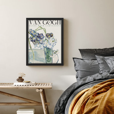 "Carnation Flower Vase" par Vincent Van Gogh sur papier