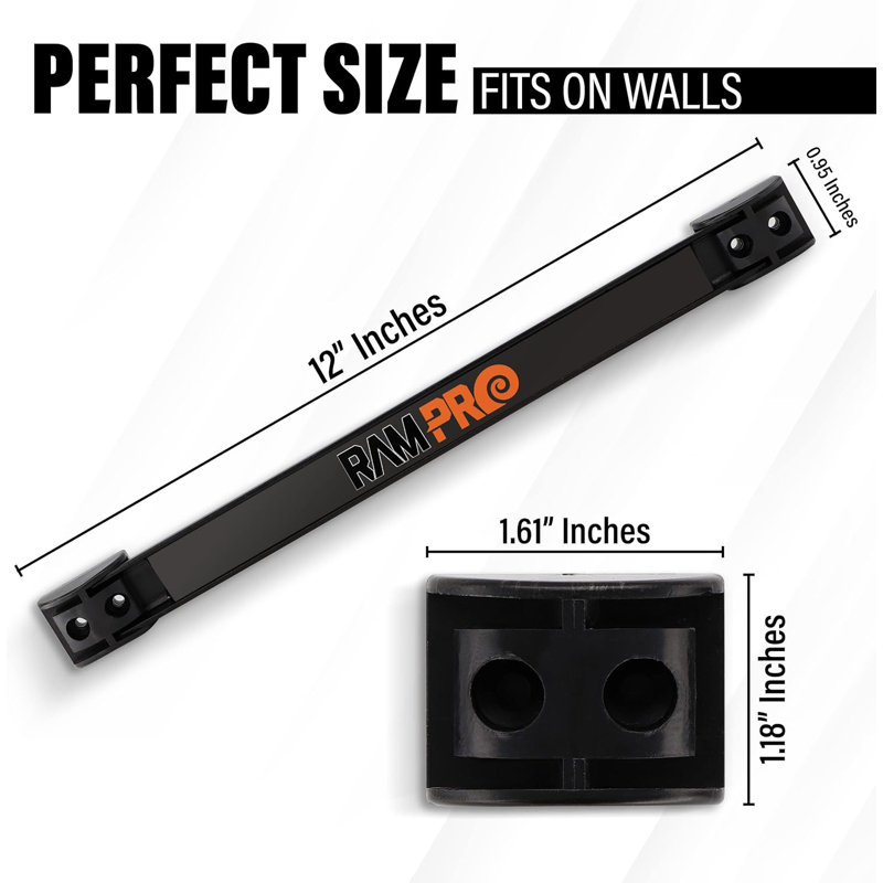 12" Magnetic Tool Holder Strip - A Tool Magnet Bar For Garage Organization, Shop Organization, And Workbench Accessories, Best Father's Day Gift, Easy To Install In Workshop, Mounting Screws Included.