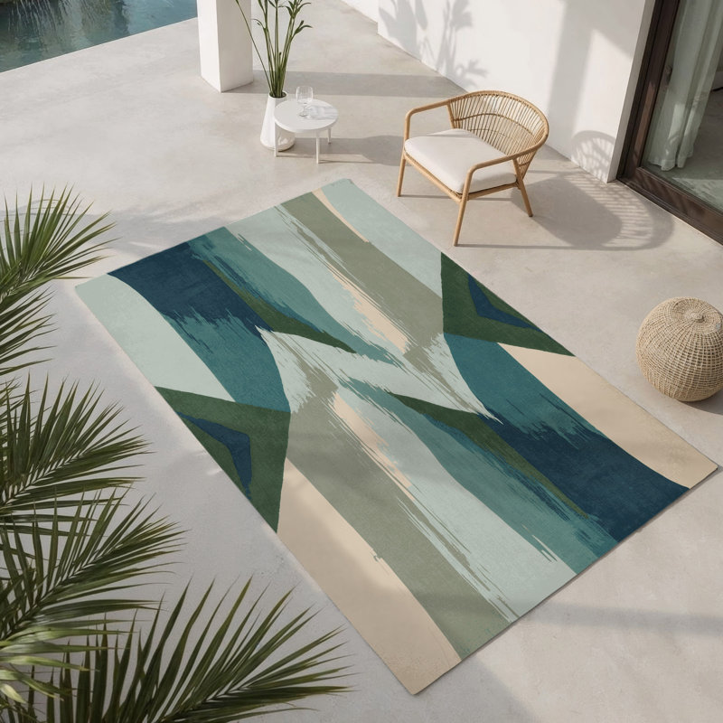 Tapis intérieur et extérieur Aurora, Rectangle 5 pi x 7 pi