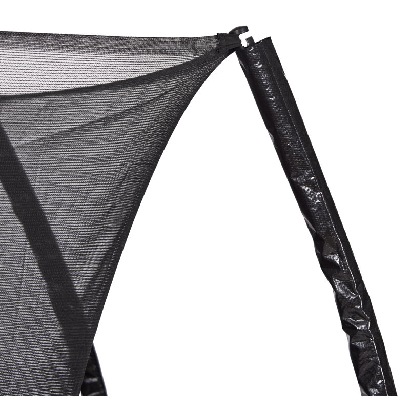 Halpern Freeport Park 305cm x 213cm Rectangle Backyard Trampoline with Safety Enclosure