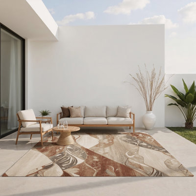 Tapis intérieur et extérieur Shimmering Crest