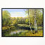 «Quiet Autumn River», reproduction d'art-37589079-37589080