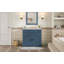 Meuble-lavabo de luxe 36 po avec lavabo en céramique, armoire avec 2 grandes portes à fermeture douce, armoire de rangement en bois massif-342003413
