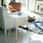 Yamazaki Home Modern Rectangular Side Table For Living Room Or Small Bedside Steel + Wood End Table-1333285661