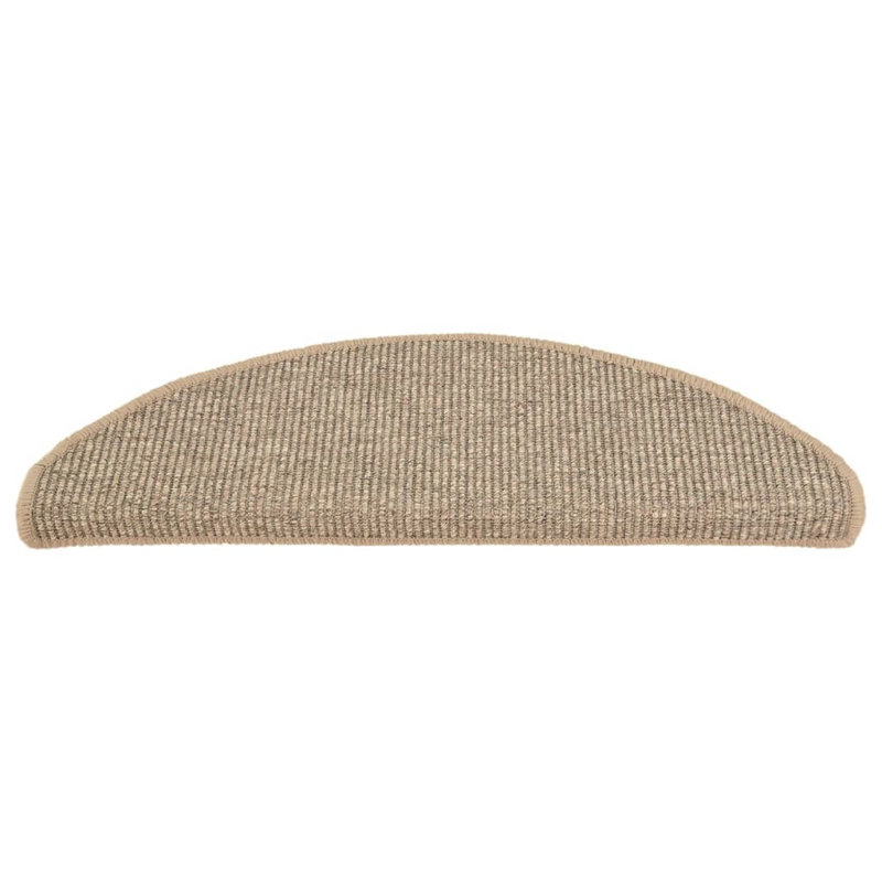 Mccormack Non-Slip Stair Tread, Beige, Semi-Circle 21cm x 65cm