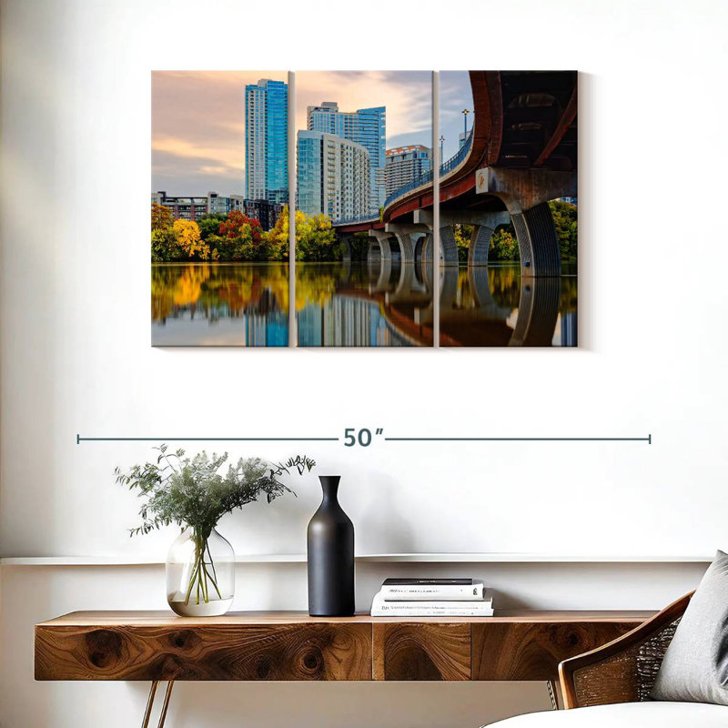 Paysage urbain urbain Sirci Austin, H 24 po x l 38 po