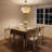 Marrium 1-Light 20 inch Oversize Fabric Lampshade Modern Pendant Lighting for Dining Room, Bedroom
