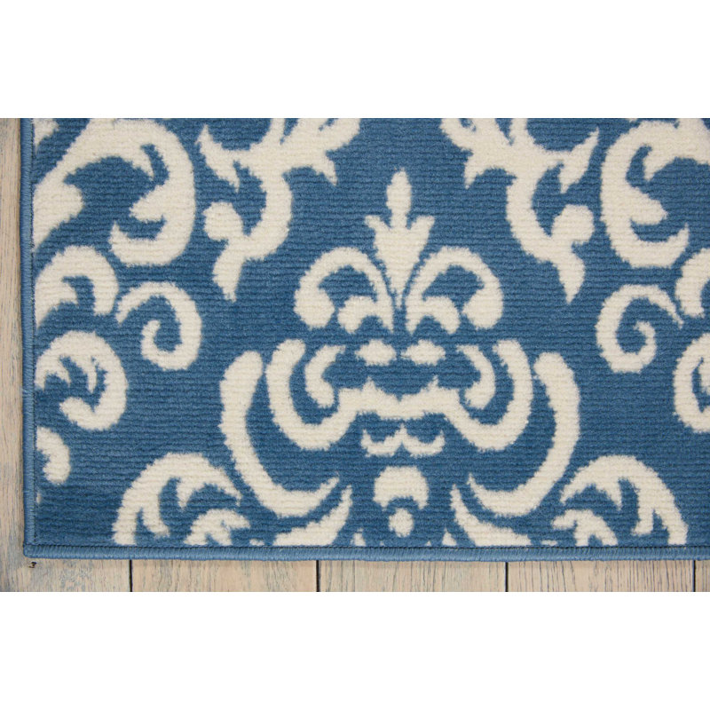 Gjuljeta Damask Indoor Rug, Rectangle 5'3" x 7'3"