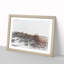 San Francisco California Skyline in Abstract - Picture Frame Graphic Art Print-55764353-55764354