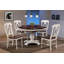 Azura 4 - Person Solid Wood Top Pedestal Dining Set