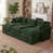Chenille verte