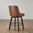 Arjean Swivel Upholstered Counter Stool-734803966