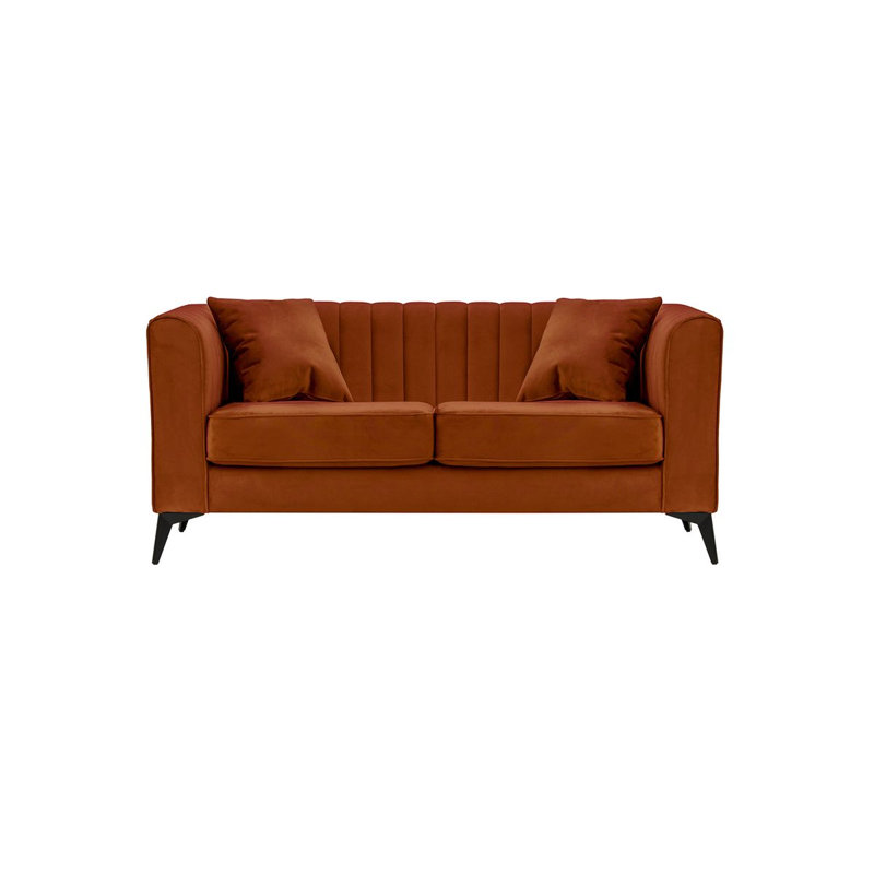Margo 4 Seater Sofa, Orange, 2