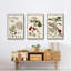 "Leaves And Berries I", reproduction sur toile 3 pièces-91887486-91887487