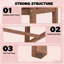 Stable Kitchen Chairs,Room Chairs, Dining Chairs(Only Chair)-2091189831