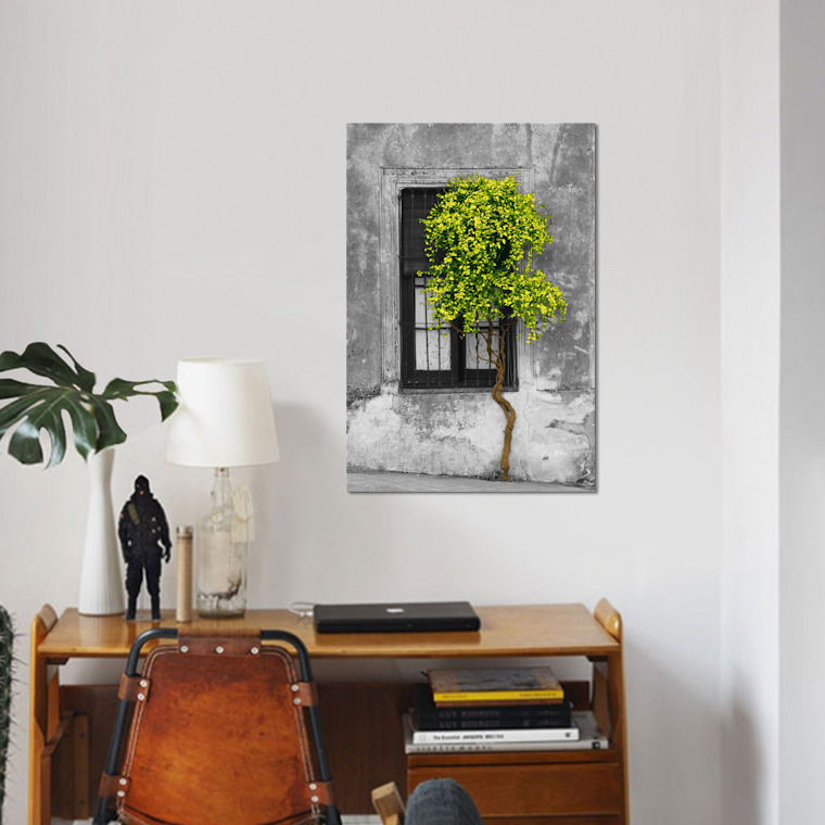 Panoramic Images - Print on Canvas, 66.04 cm H x 45.72 cm W, Black Framed