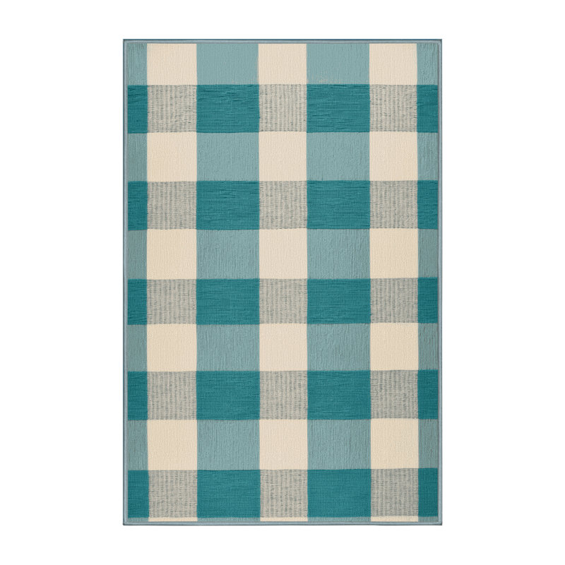 Tapis botanique lavable à la machine, Rectangle 8 pi x 12 pi