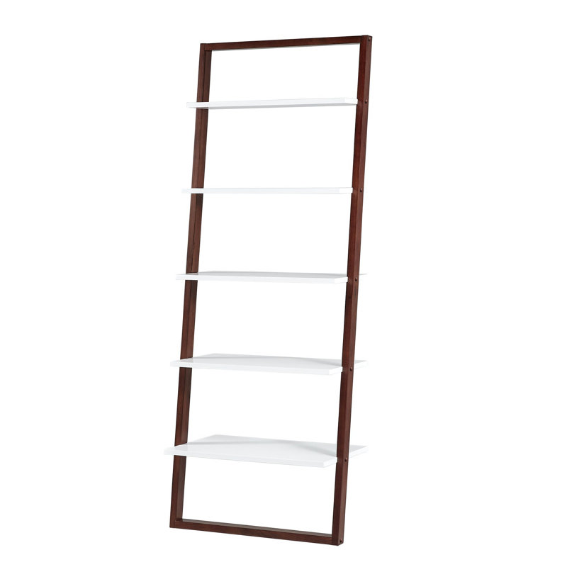 Bibliothèque échelle Coby H 73,56 "x l 28", Espresso