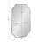 Aransa Scalloped Rectangle Wall Mirror-564624764-564624755