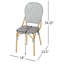 CHAISE FRANCAISE BISTRO (ensemble de 2)