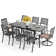 Rectangular 8 - Person 84" Long Dining Set with Cushions