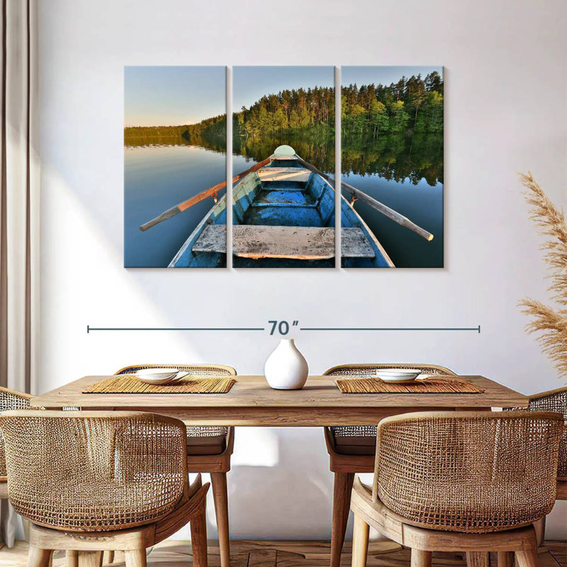 Bateau Alvord Forest Lake, H 36 po x l 57 po
