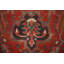 Tapis rouge en laine 8 x 11