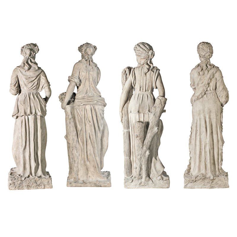 Goddesses of the Four Seasons Statues - 4 Piece