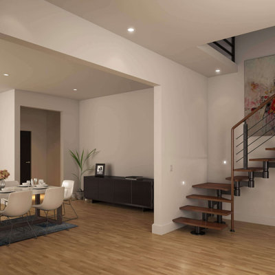 Echo Integrated LED Recessed Vertical Step Light