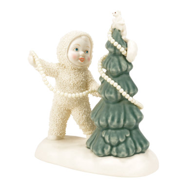 Figurine Snowbabies Woodland Wonder faisant des forêts 4,92 pouces