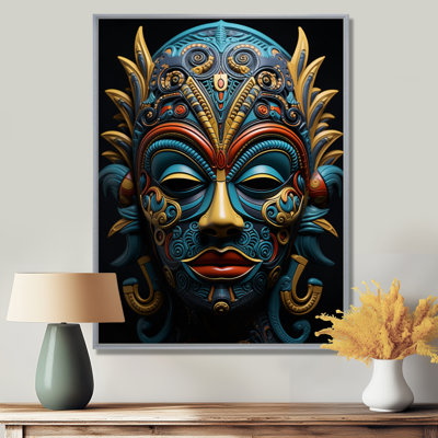 Jeimi African Masked Splendor II - African Art Wall Art