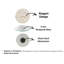 Horloge murale Terrazzo, motif de pierre beige moderne, montre à chiffres romains en verre trempé, décor de cuisine unique, grande montre ronde-1692980651-1692980648