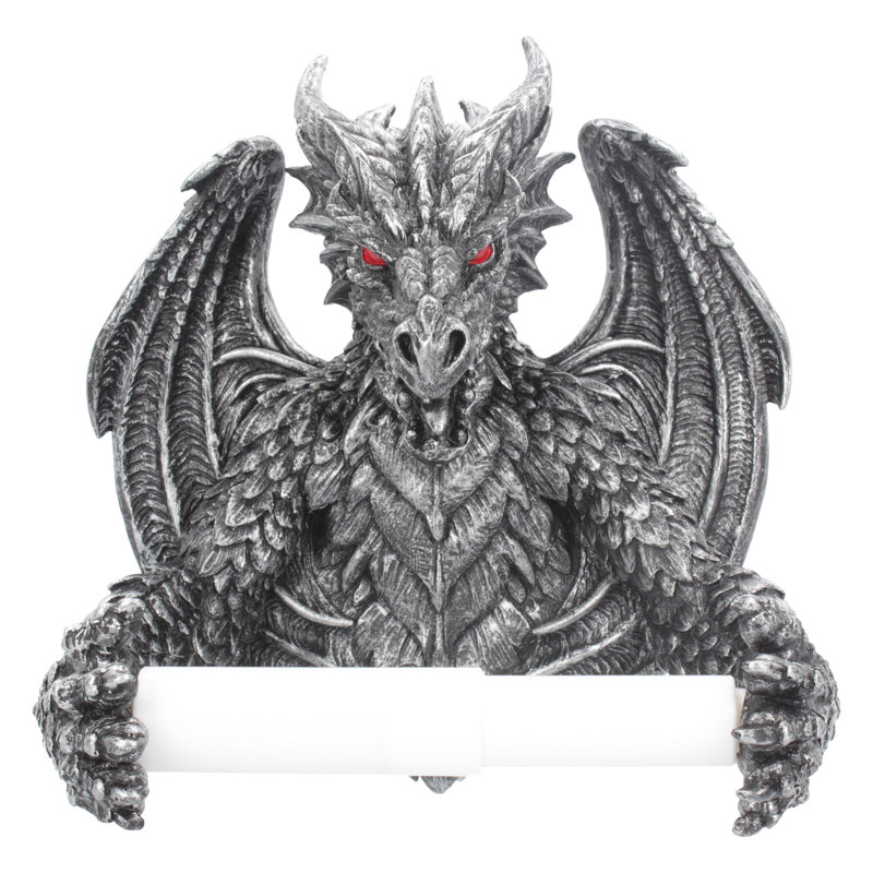 Porte-papier hygiénique Nemesis Now Obsidian