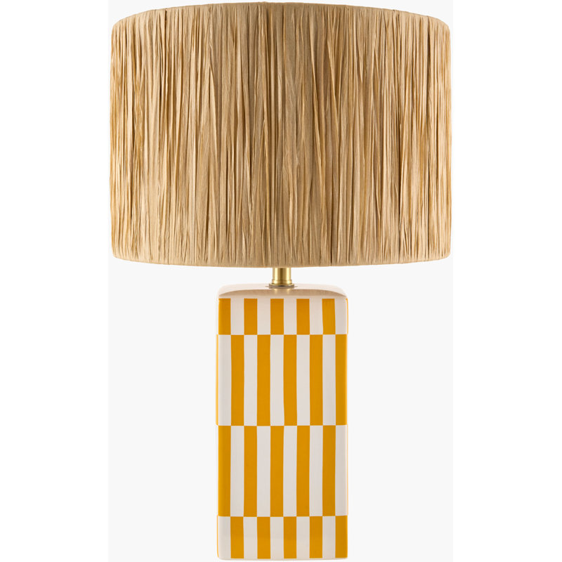 Lampe de table Evert, Jaune