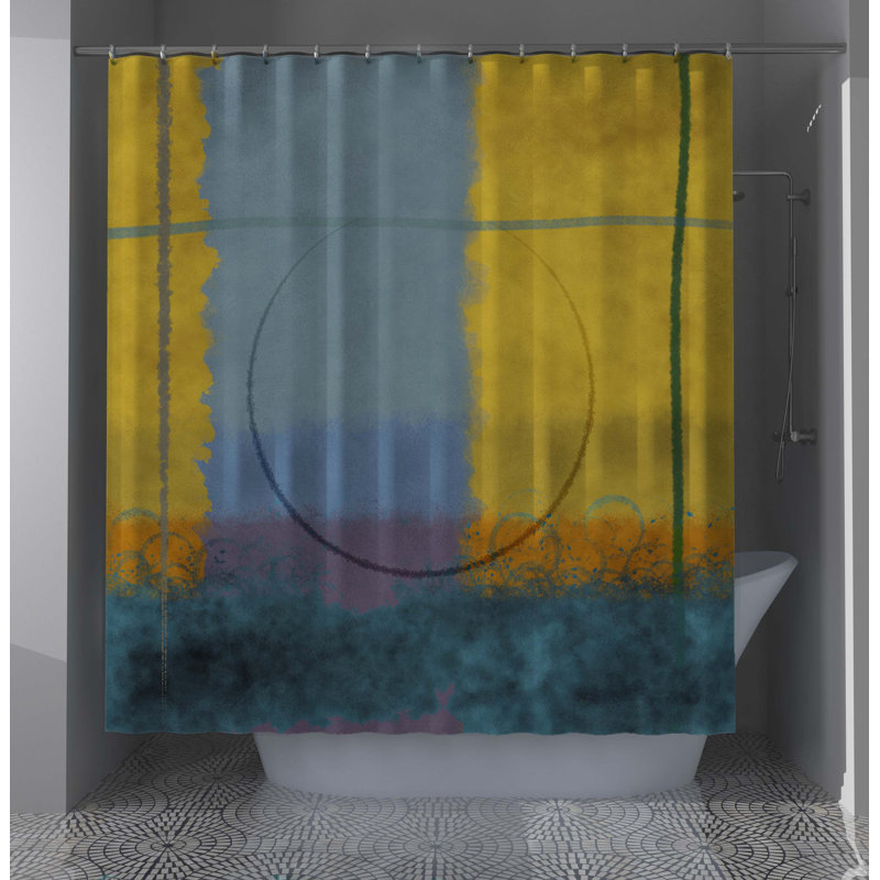 Rideau de douche abstrait Xenia