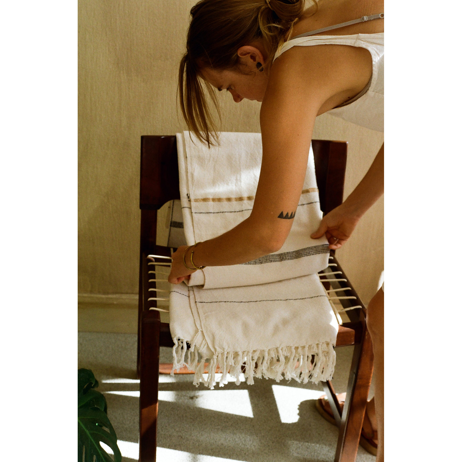 Nadi Hand-Loomed Cotton Throw