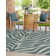 Teal Tsavo Indoor/Outdoor Safari Rug