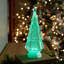 Arbre de Noël à DEL vert H 12 po