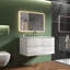 Meuble-lavabo simple 36 po avec dessus en céramique avec trop-plein Derrance, pré-assemblé-2075475027-2025746523