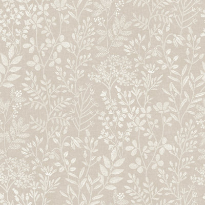 Karuna Collection Branched Leaves Wallpaper Roll