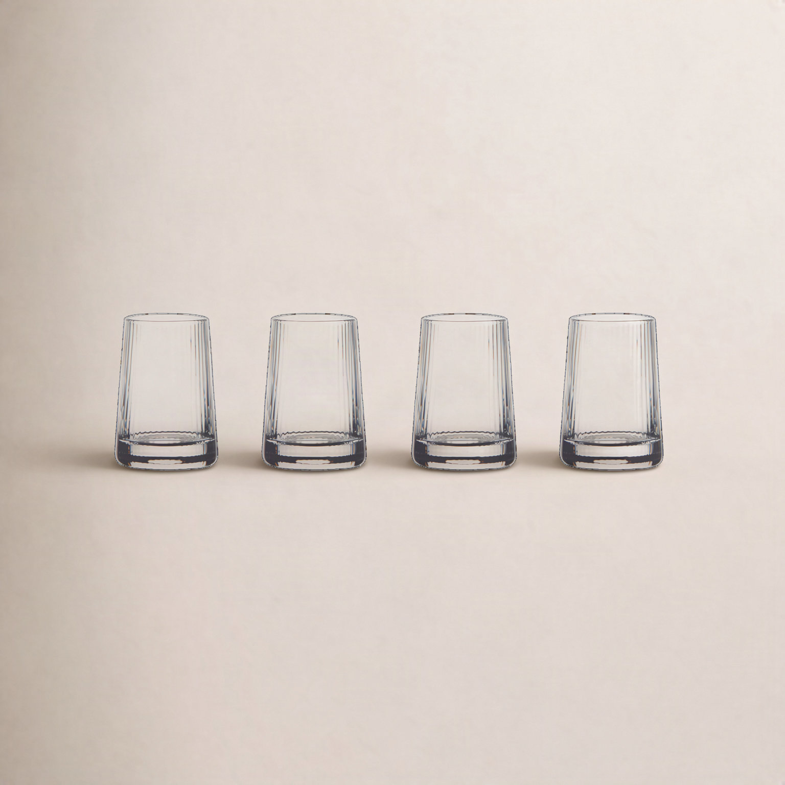 Zoya Ribbed Shot Glass