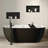 66.92" x 29.52" Freestanding Soaking Plastic / Acrylic Bathtub-105839370