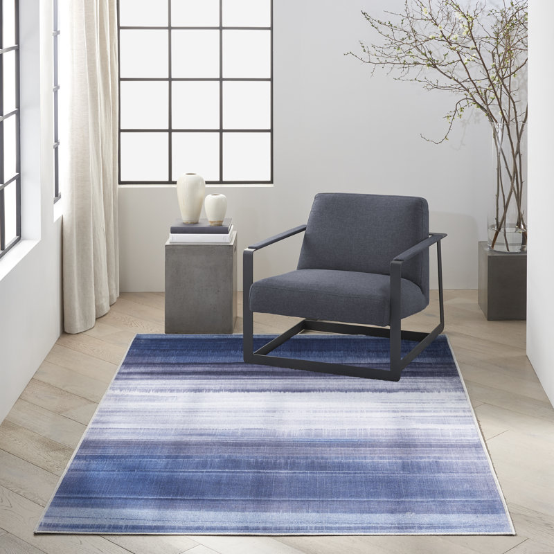 Striped Area Rug, Rectangle 160 x 221cm
