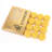 12-Pack Unscented Beeswax Tealight Candles,4 Hours Clean Long Burning