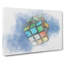 The Rubik Cube In Abstract - Wrapped Canvas-55299463