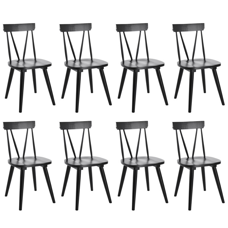 Brendi Solid Wood Wishbone Back Side Chairs