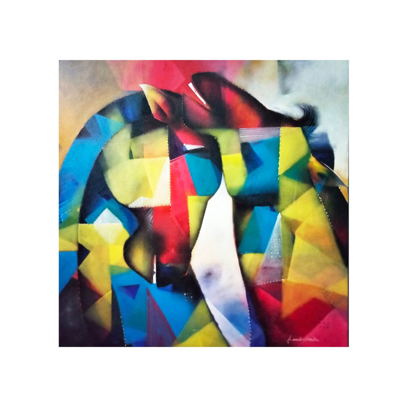 Affection Showing | Acrylic On Canvas | By Samir Chanda