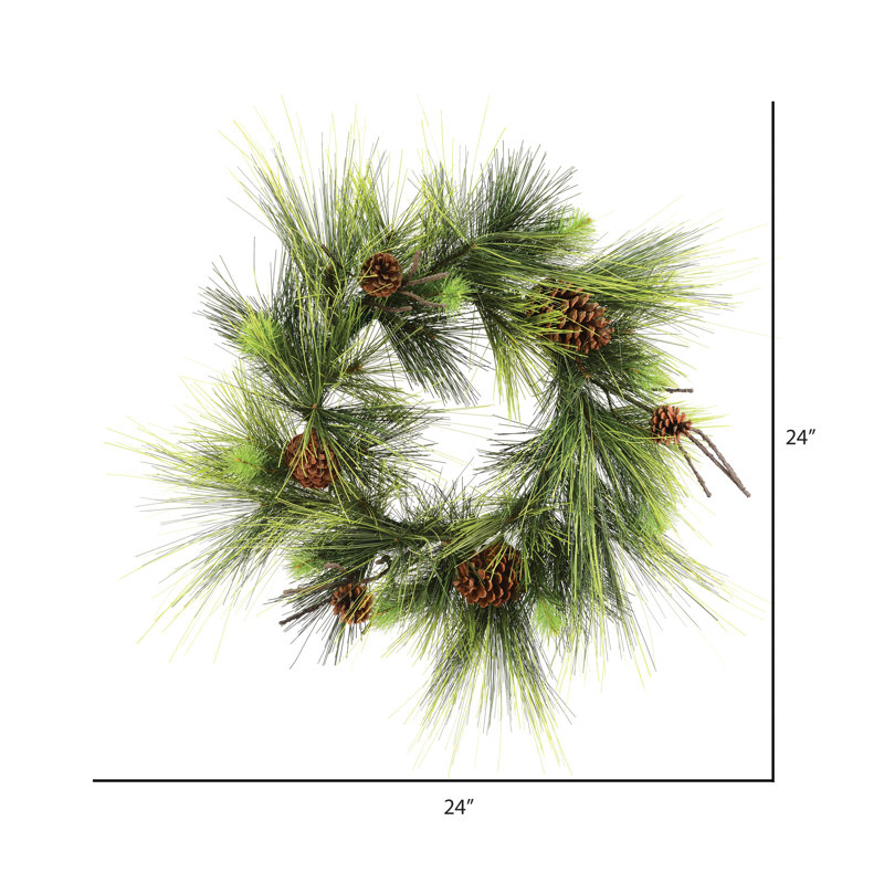 Arbre de Noël artificiel Boulder Pine Series, 24 po, Non éclairé
