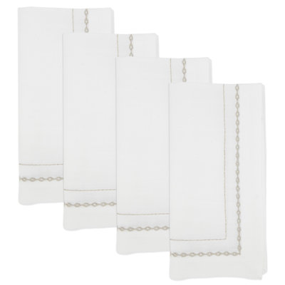 Amari Collection Polyester No Pattern Square Napkin