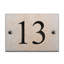 Chebanse 10cm H Stone House Number-2107359009-2110075817